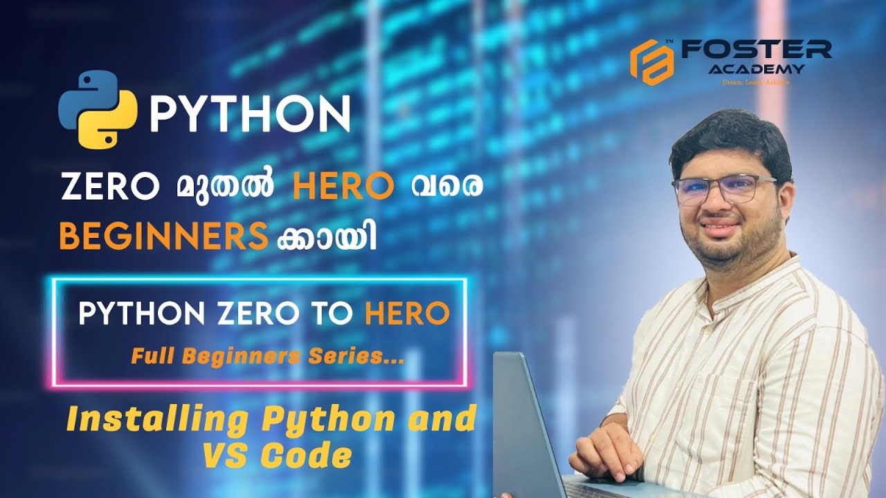 Part 1 | Python and Vs code Installation for Windows | Malayalam Tutorial Series