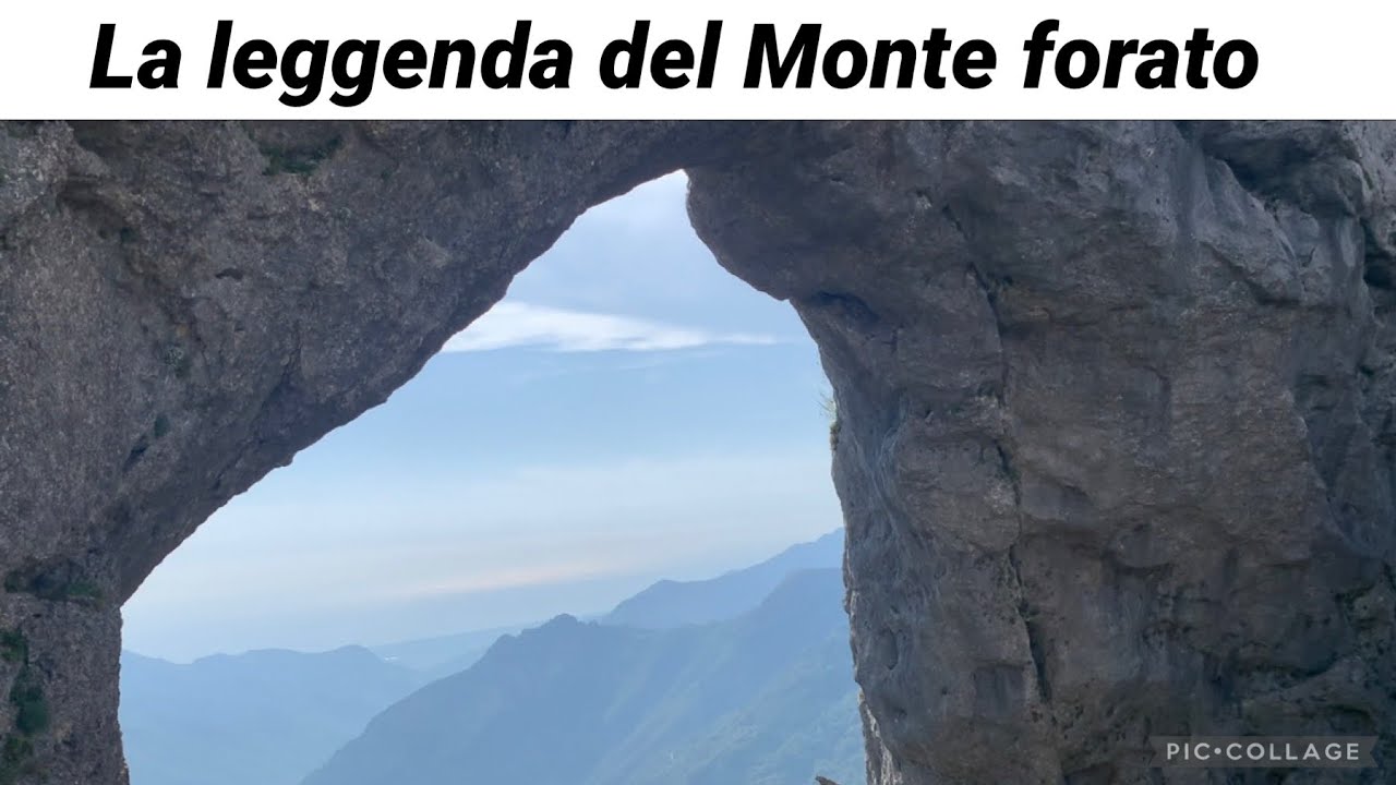 Il Monte forato da Fornovolasco, itinerari in Garfagnana -Alpi Apuane. La leggenda di San Pellegrino