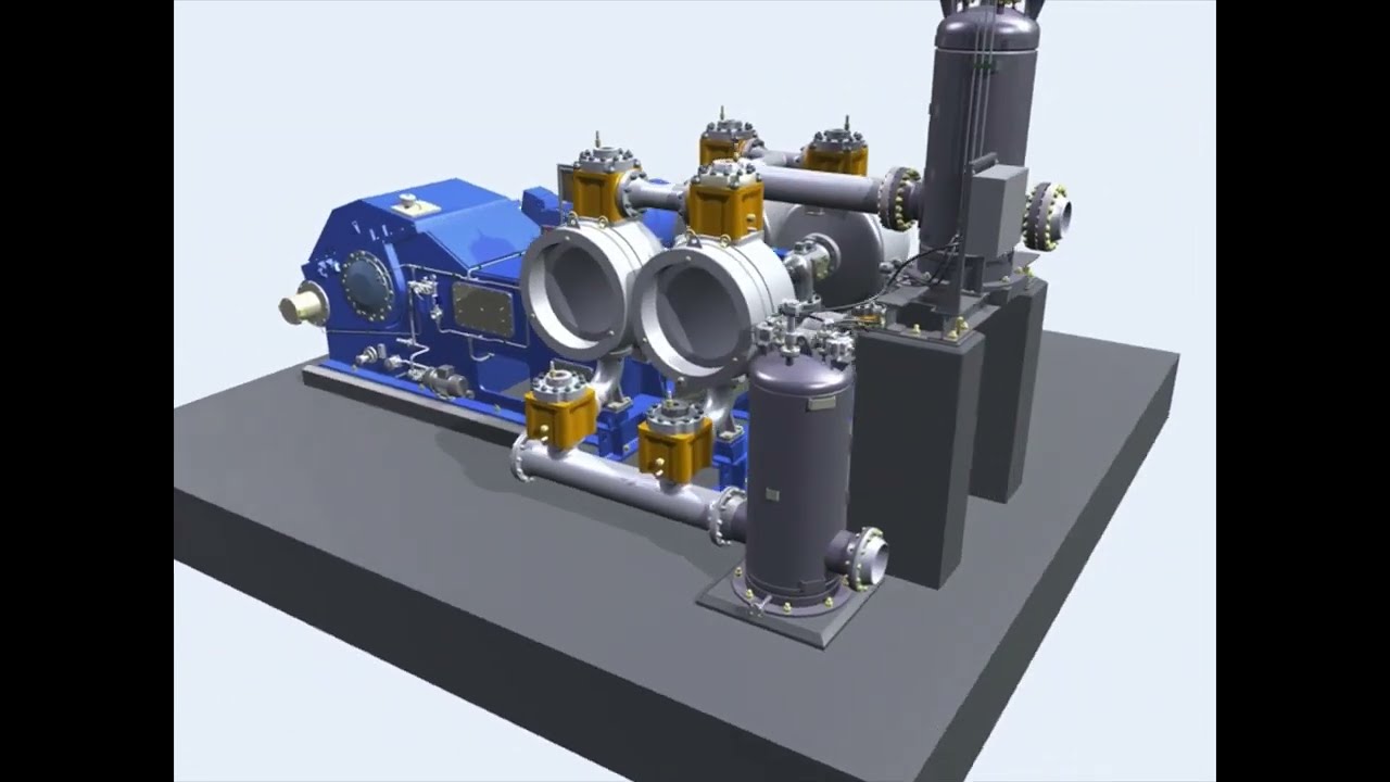 HMH Wirth™ Duplex Double-acting Piston Diaphragm Pumps