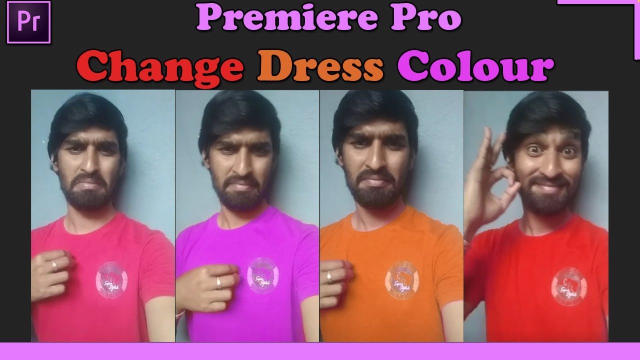 Telugu Premiere | Change Dress Color or Replace Color in Premiere Pro | Premiere Tutorial