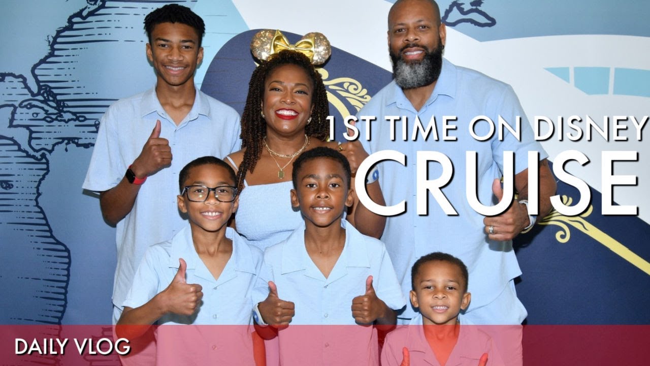 Disney Cruise for the 1st Time 🛳 | 2025 Family Vlog | That Chick Angel TV