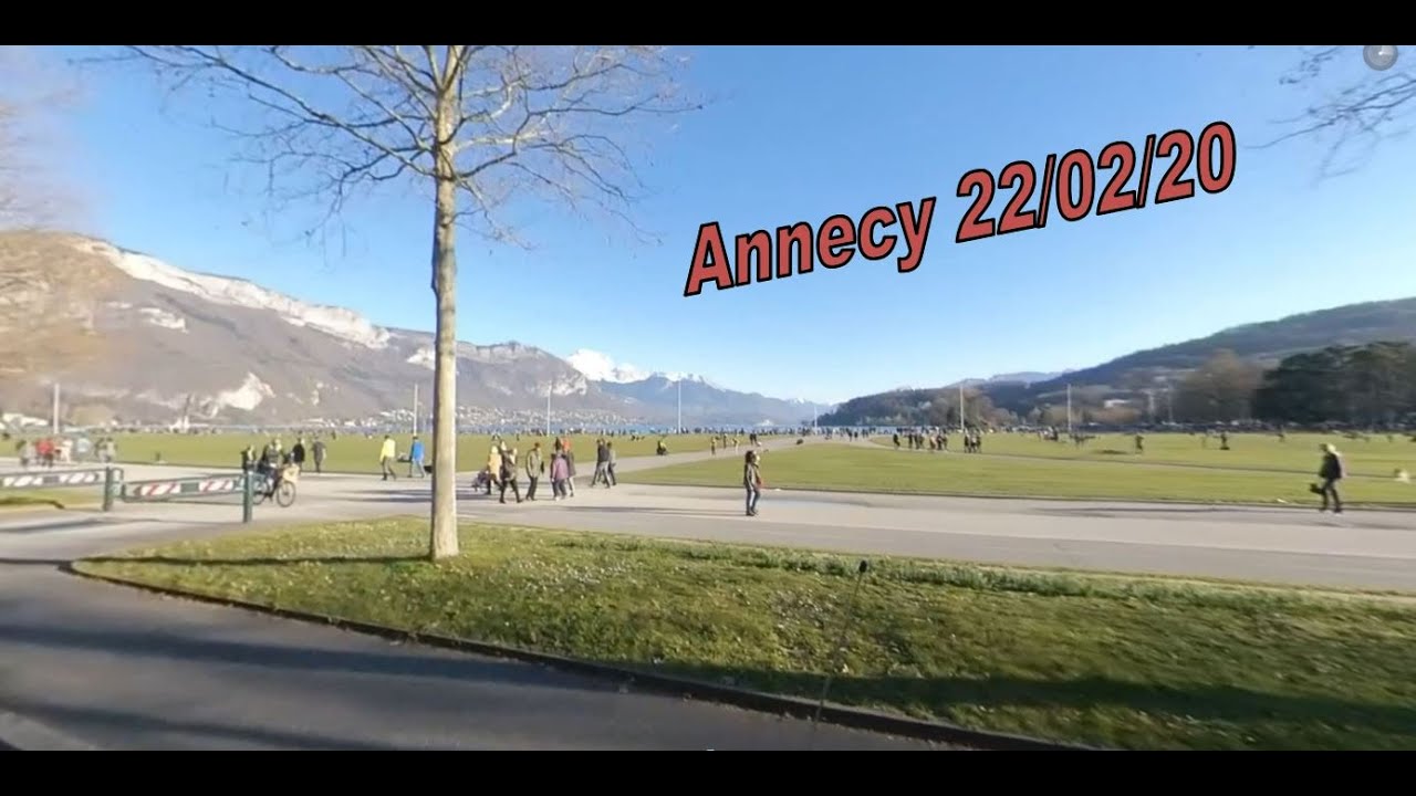 Annecy - Centre ville & le lac - Vidéo 360° - Insta360 One X