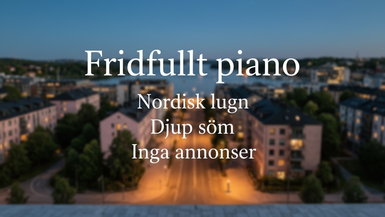 Minimalist Nordic Piano 🧘 Calm Scandinavian Meditation Music