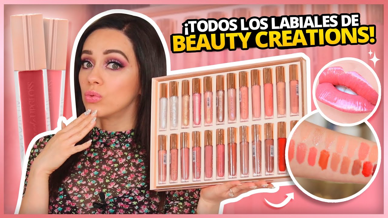 PROBANDO LABIALES ECONOMICOS : BEAUTY CREATIONS