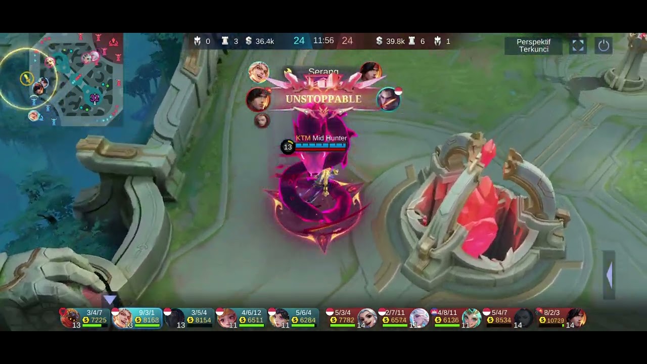 Susahnya MAEN kalo Ketemu MM KACAU : GAMEPLAY ZHASK TOP GLOBAL