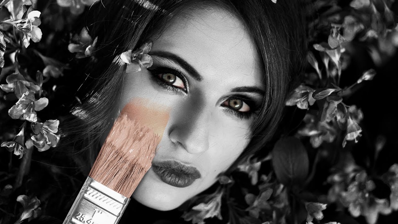 Photoshop Tutorial - Painting Color Effect