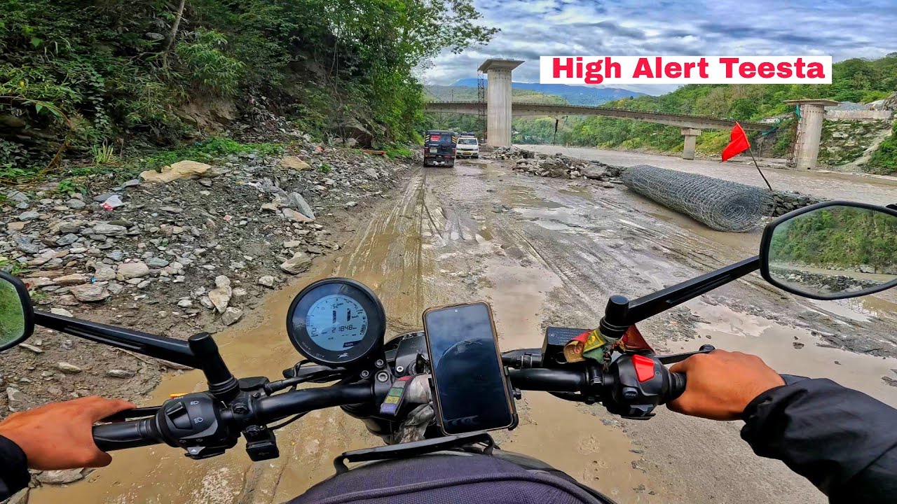 Darjeeling First Monsoon Ride 2025 Mea Barish Nea Barbad Kardiya 😇