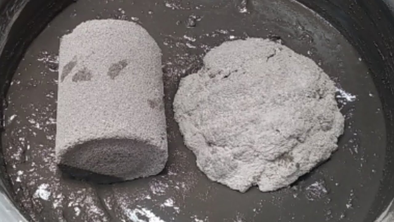 Huge Slabs Of Sand Cement Water Crumbling 💦Extra Soft Satisfying|ASMR|