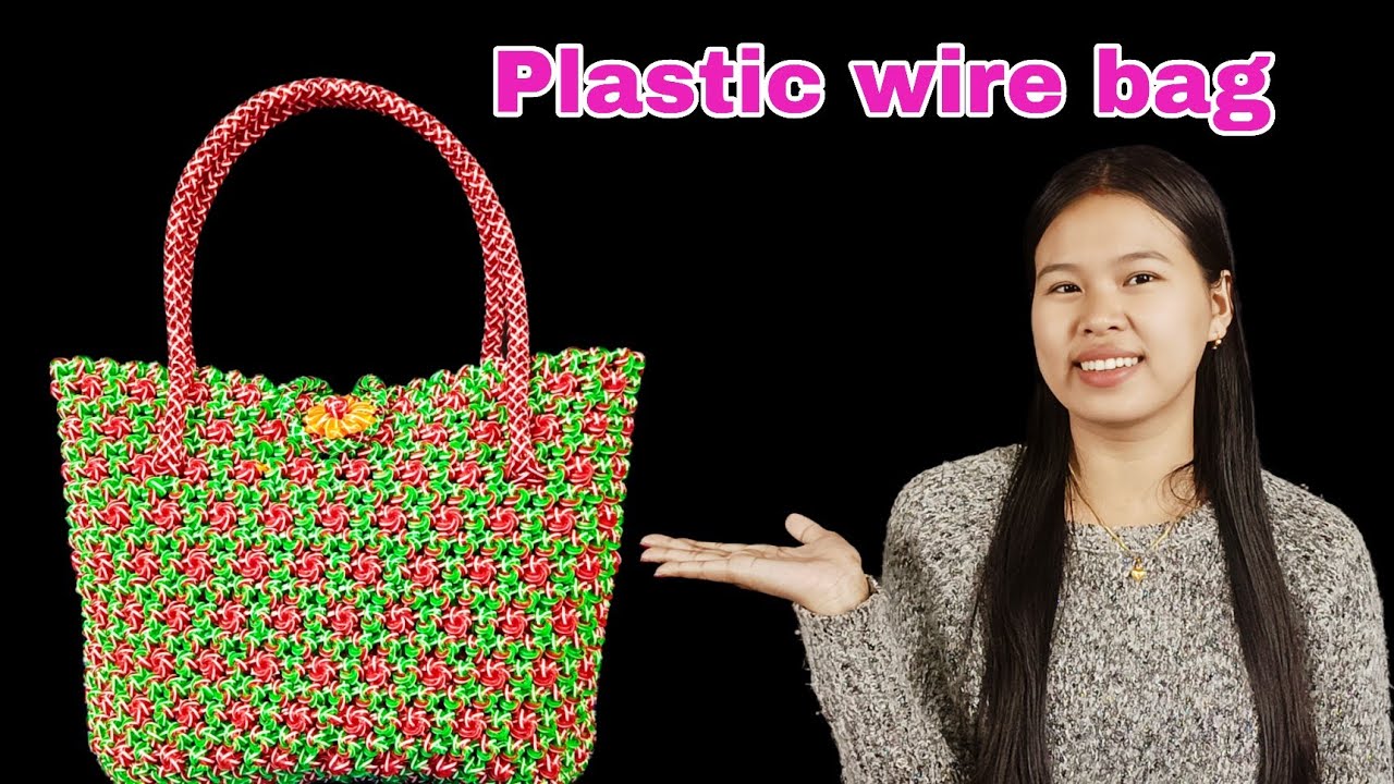 Plastic Wire Bag || Amla & jasmine knot for beginners 😍