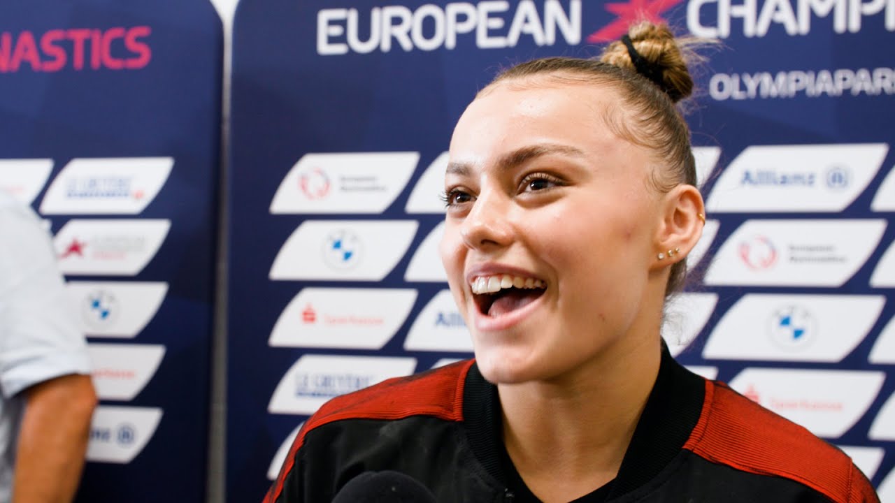 Emma Malewski (GER) Interview - 2022 European Championships - Qualifications