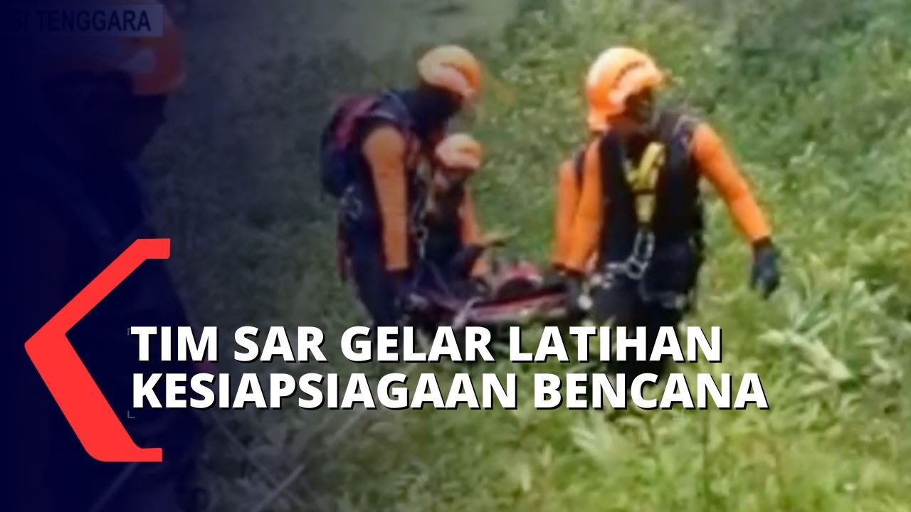 Basarnas Kendari Gelar Latihan SAR Satuan dan Beregu di Laut dan Dalam Hutan