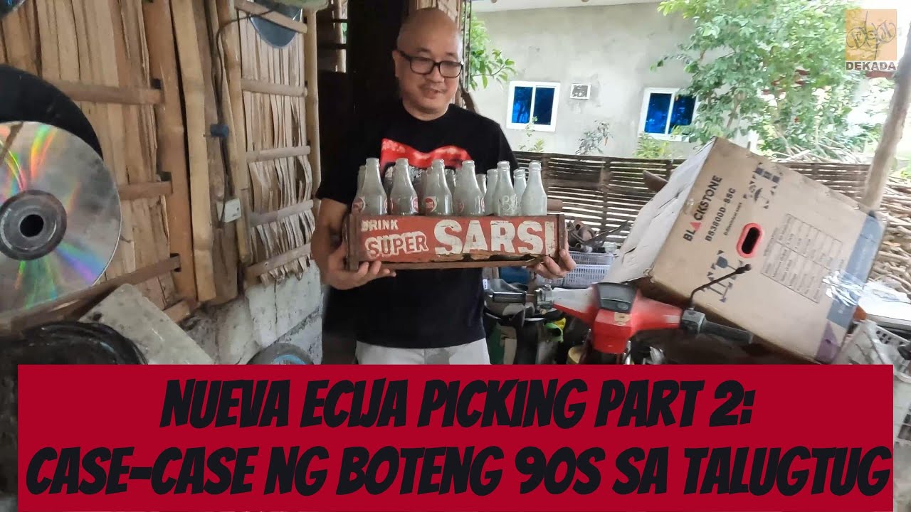 Nueva Ecija Picking Part 2: Case Case ng Boteng 90s Sa Talugtug. Dekada Collectibles Show S2 E26
