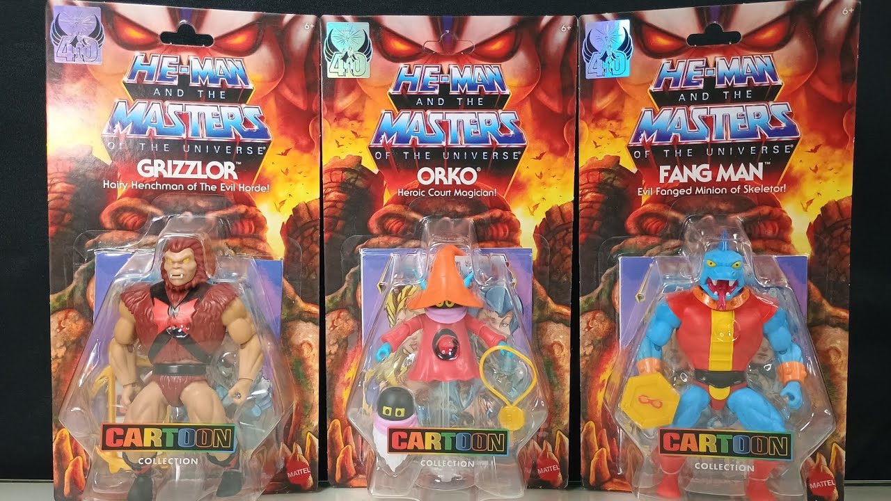 MOTU Monday # 24 Последняя коллекция мультфильмов Помашите! Гриззлор, Орко и Человек-клыкастый!