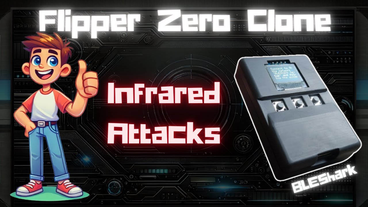 BLEShark Nano - The Flipper Zero Killer Challenger - Better alternative - Infrared Attacks