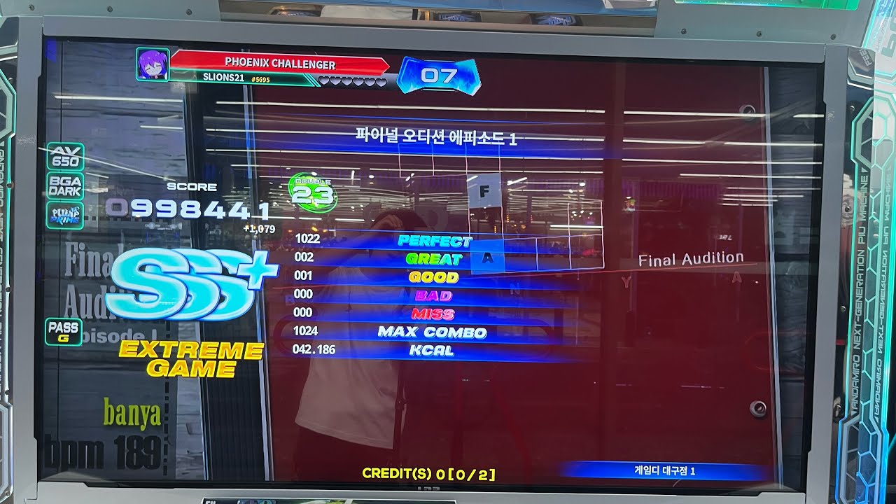 SLIONS21 - Final Audition Episode 1 D23 (All Twist Play & All Combo Play, SSS+, EG)