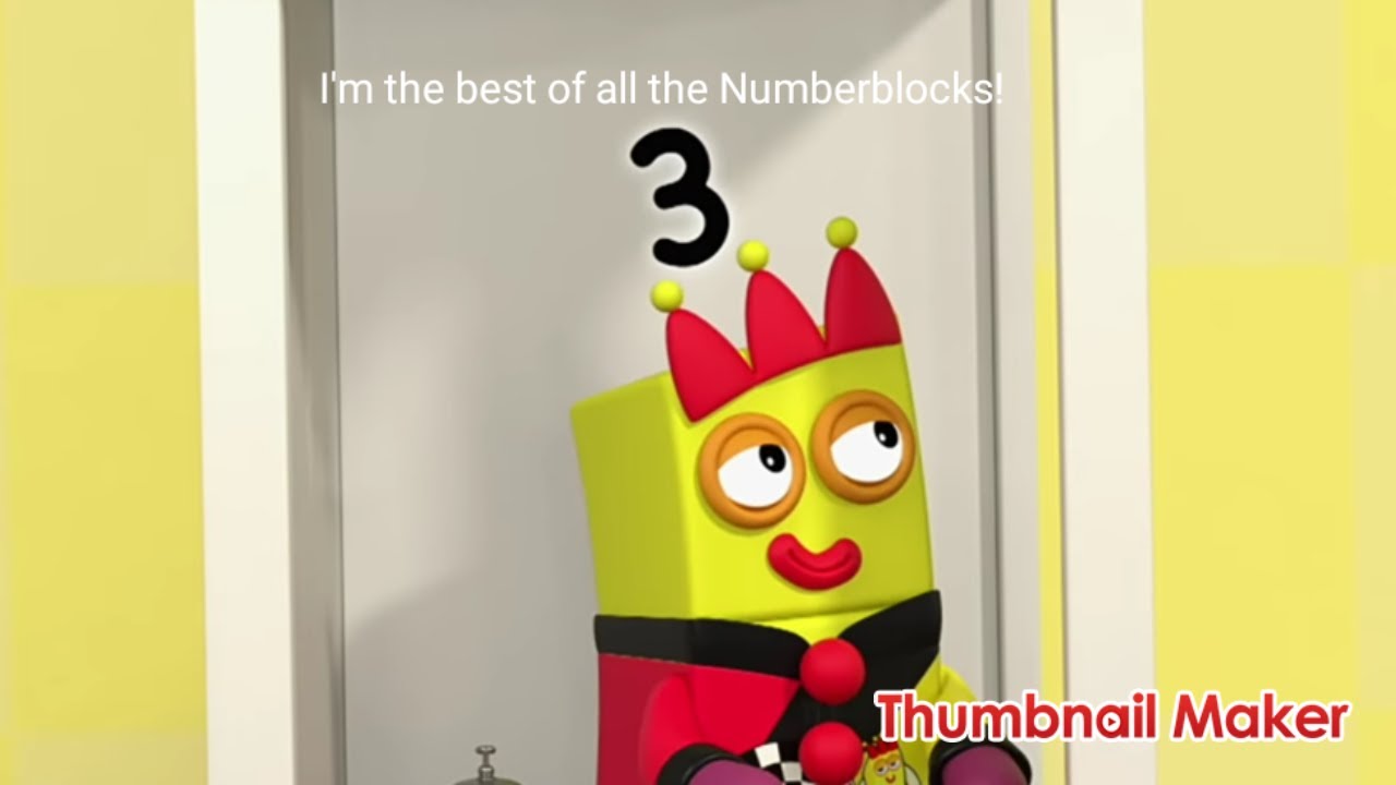 Three being hilarious but annoying for almost 10 minutes.