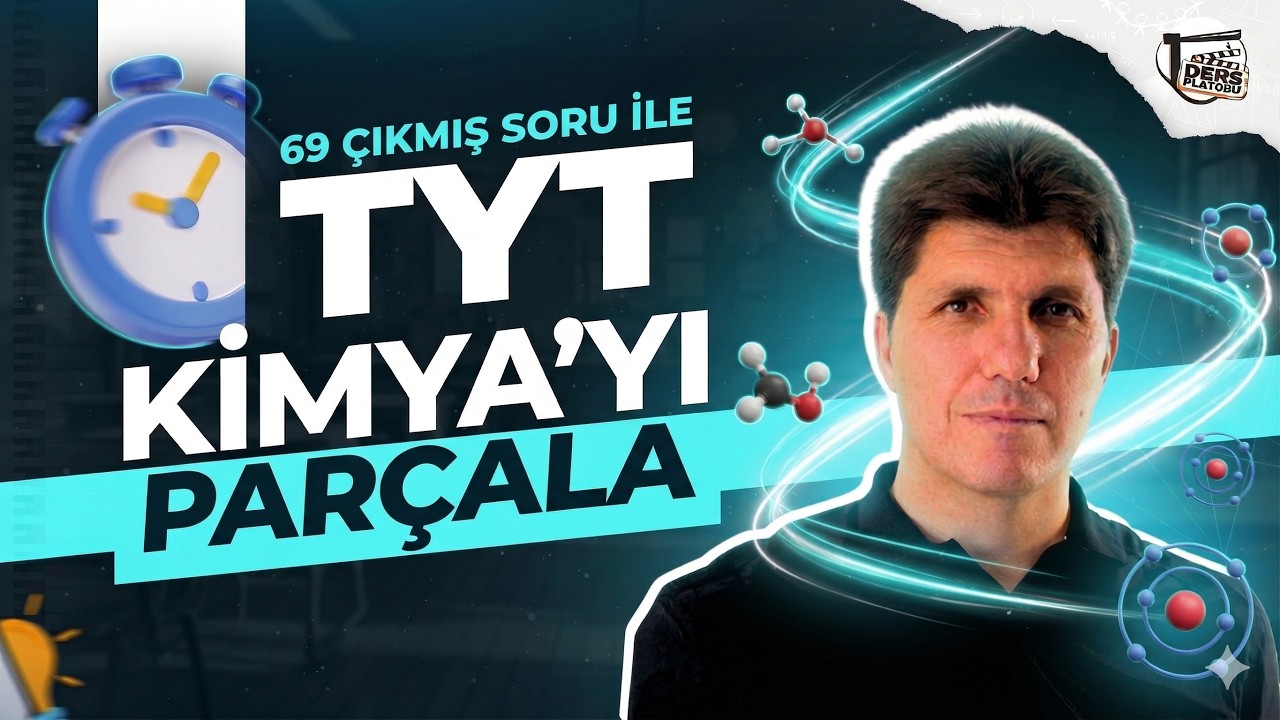 MSÜ & TYT KİMYA FULL TEKRAR | 69 ÇIKMIŞ SORU ÇÖZÜMLERİ #simyacıkimya