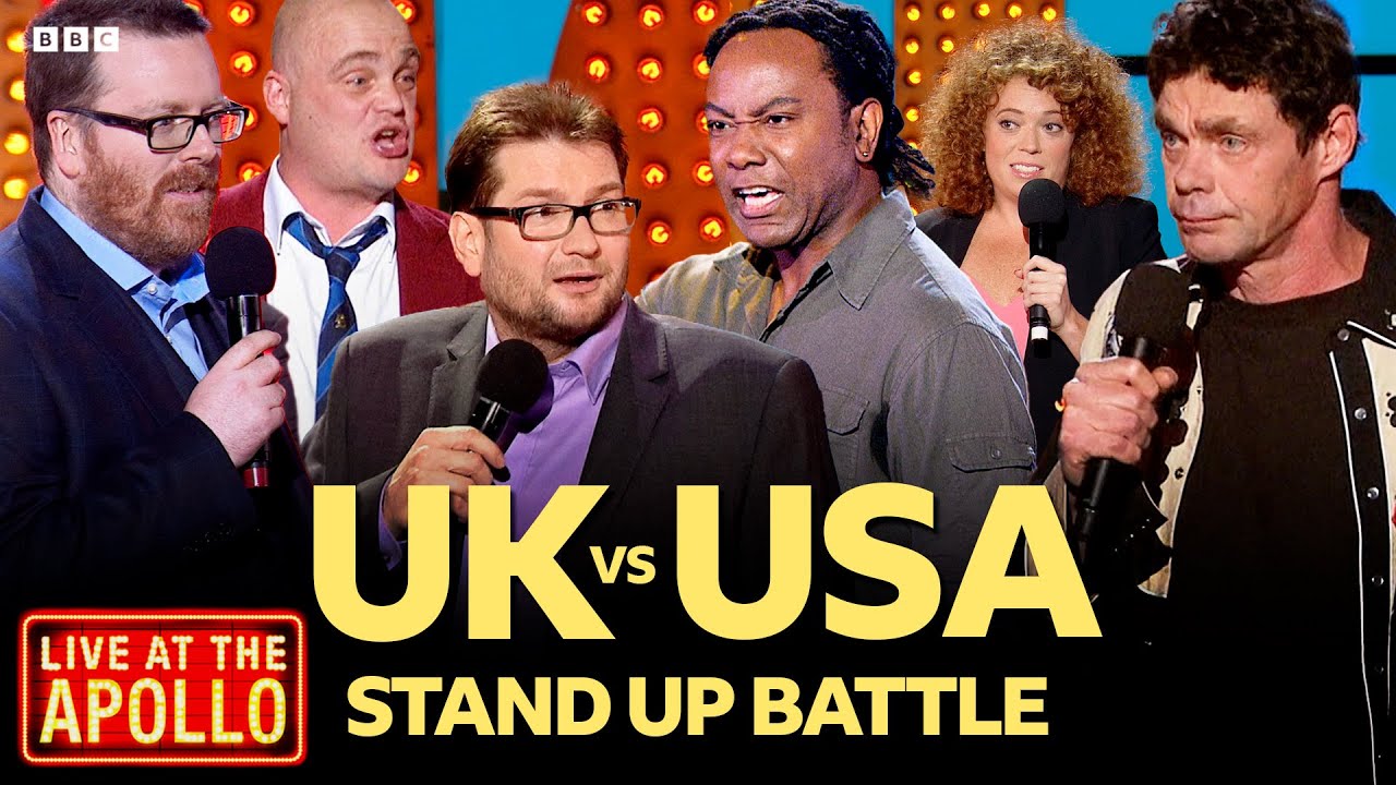 UK Vs USA Stand Up Comedy Battle! | Live at the Apollo