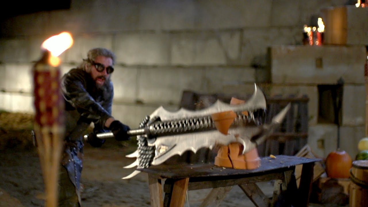 Dragon's Breath Sword in Action | Big Giant Swords