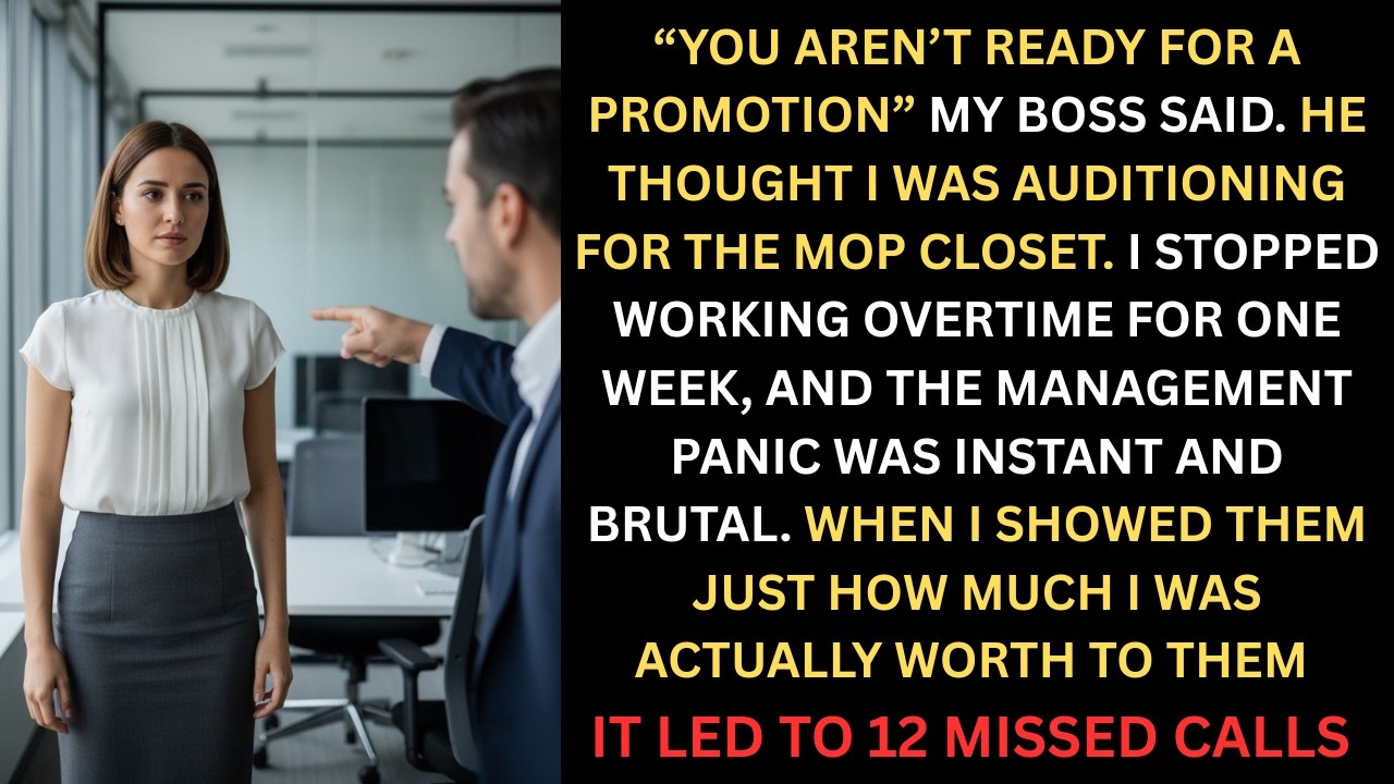 Boss Thought I Wasn't Promotion Worthy - So I Started Working To Rule | Corporate Revenge