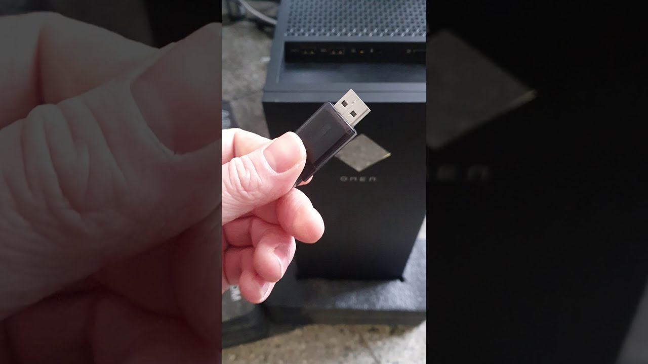 OMEN.Jak zainstalować system z pendrive.