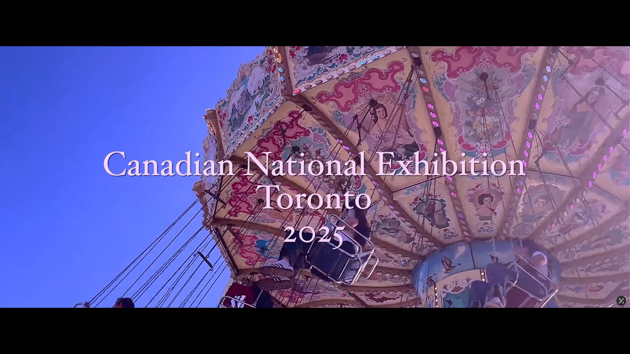 CNE Kiddie Midway, Sky Wheel and Rides | Toronto 2025 Highlights
