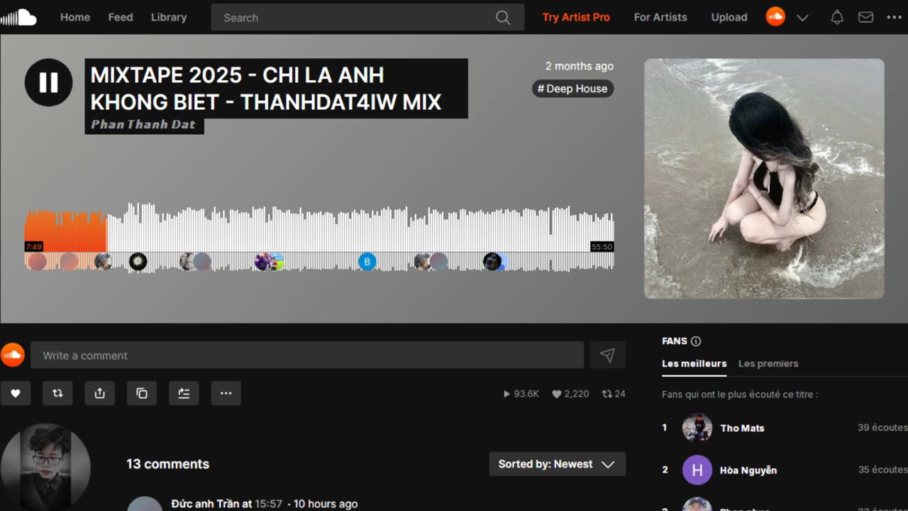 MIXTAPE 2025 - CHI LA ANH KHONG BIET - THANHDAT4IW MIX