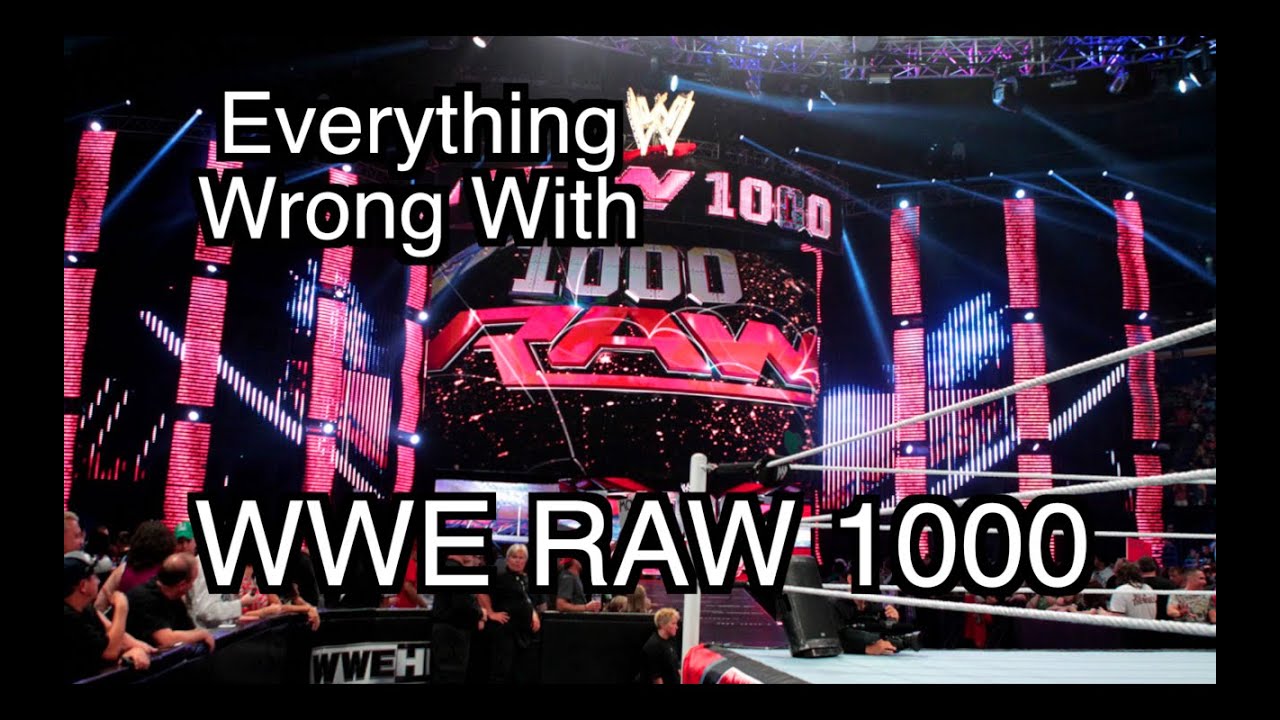 Все не так с WWE Raw 1000