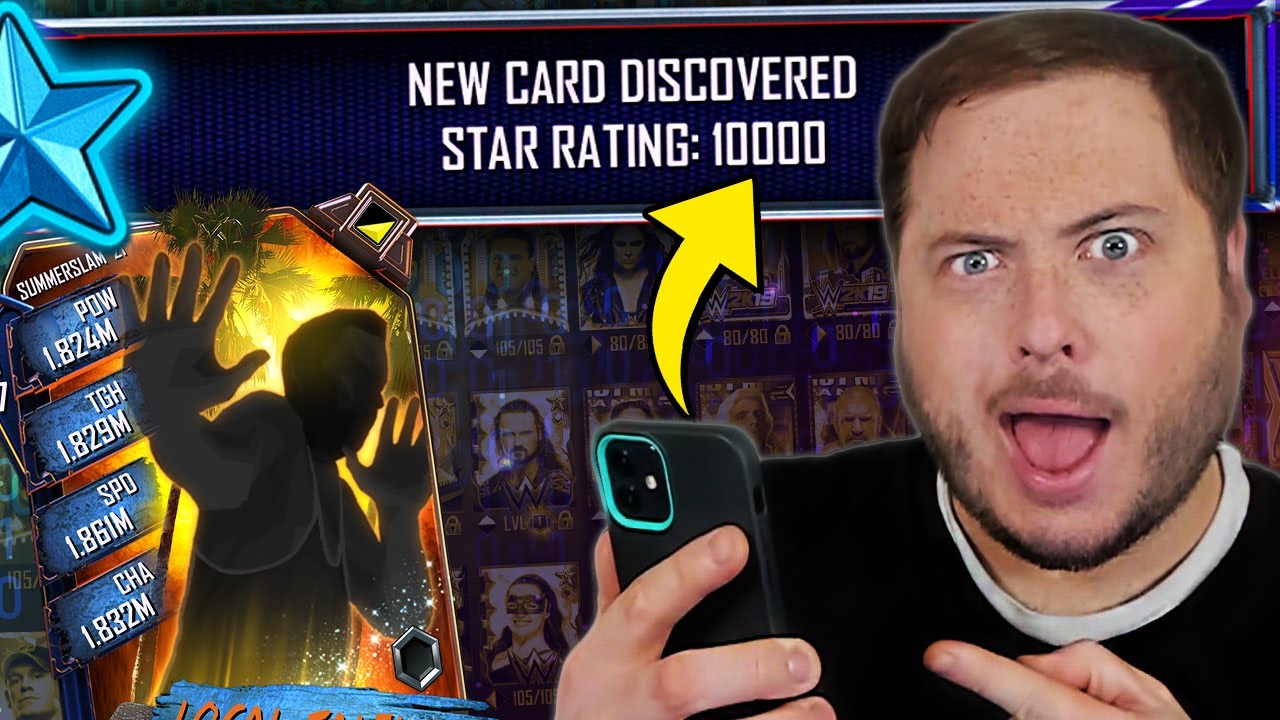 WE FINALLY GOT IT!! 10,000 Star Rating in WWE SuperCard!