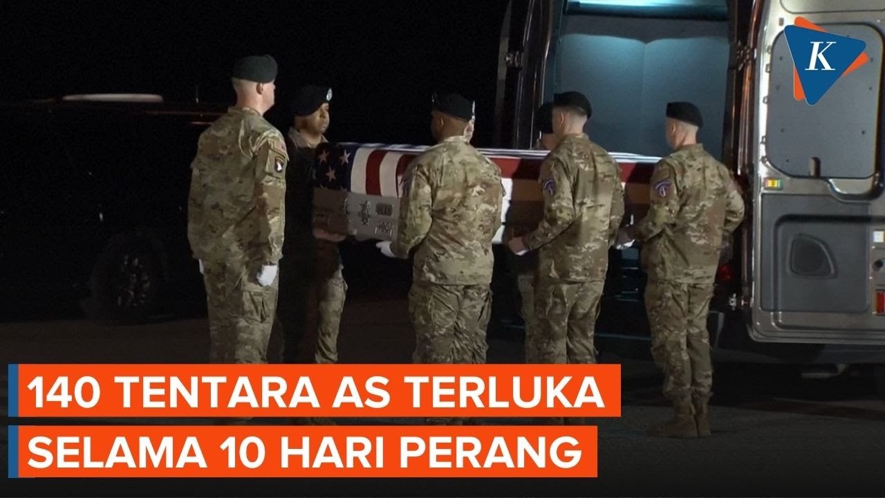 140 Tentara AS Terluka dalam Perang Melawan Iran, 7 Tewas