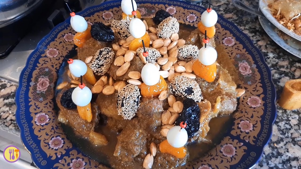 Tajine de viande aux pruneaux