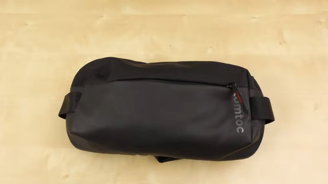Tomtoc sling EDC and my essentials I took for my Europe trip