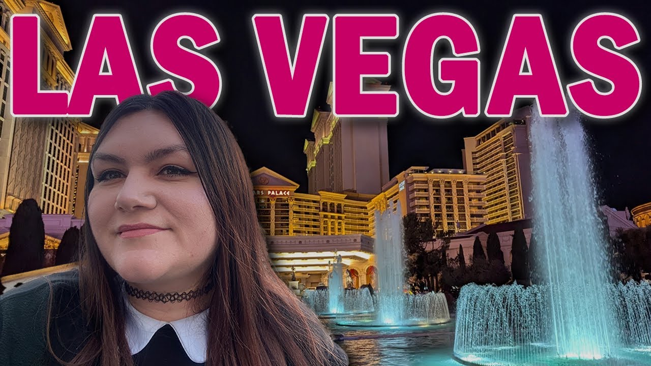 LAS VEGAS VLOG - First Full Day! La Fontaine, Peppermill, Circus Circus & Bellagio (December 2024)