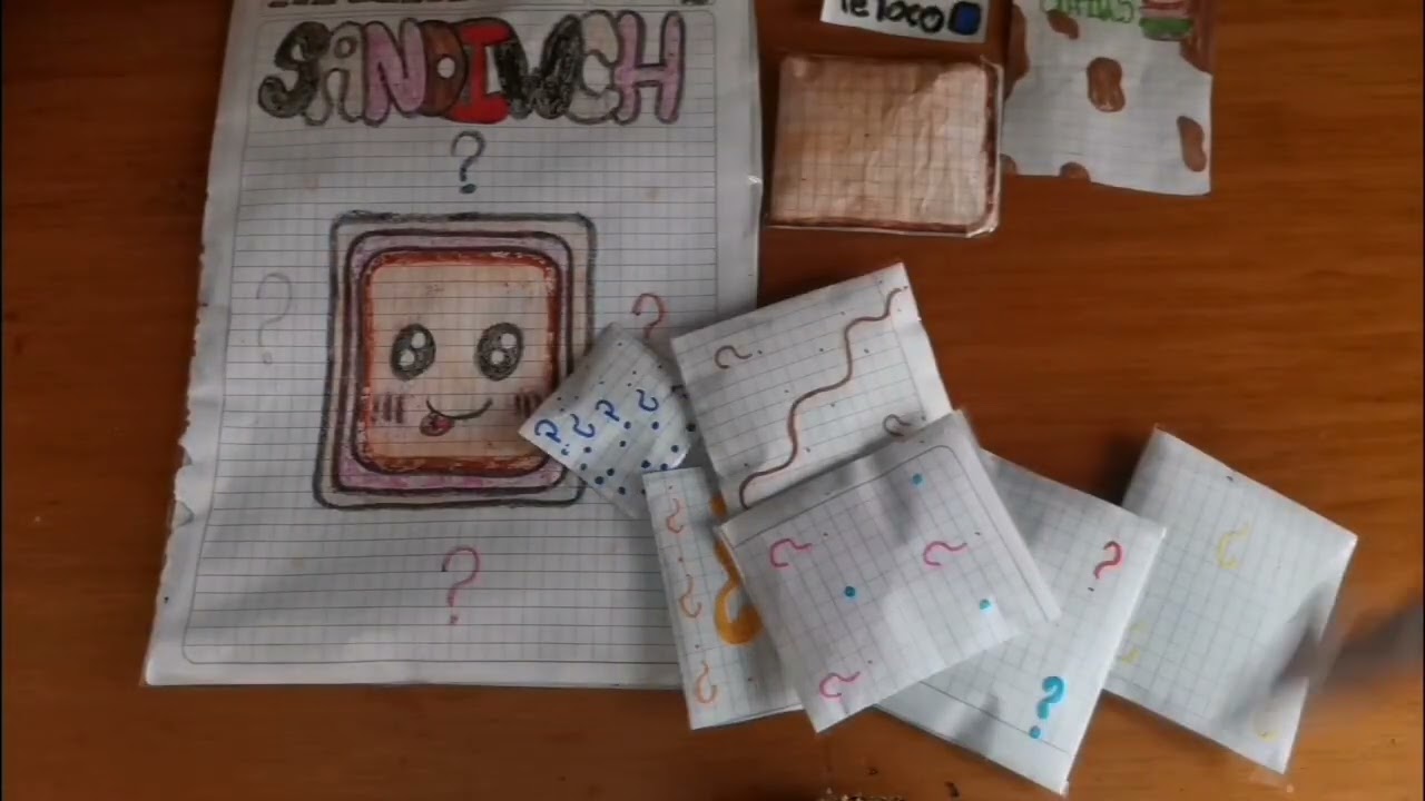 Blind bag( paquete de papel) de sandwich (de pollo) 