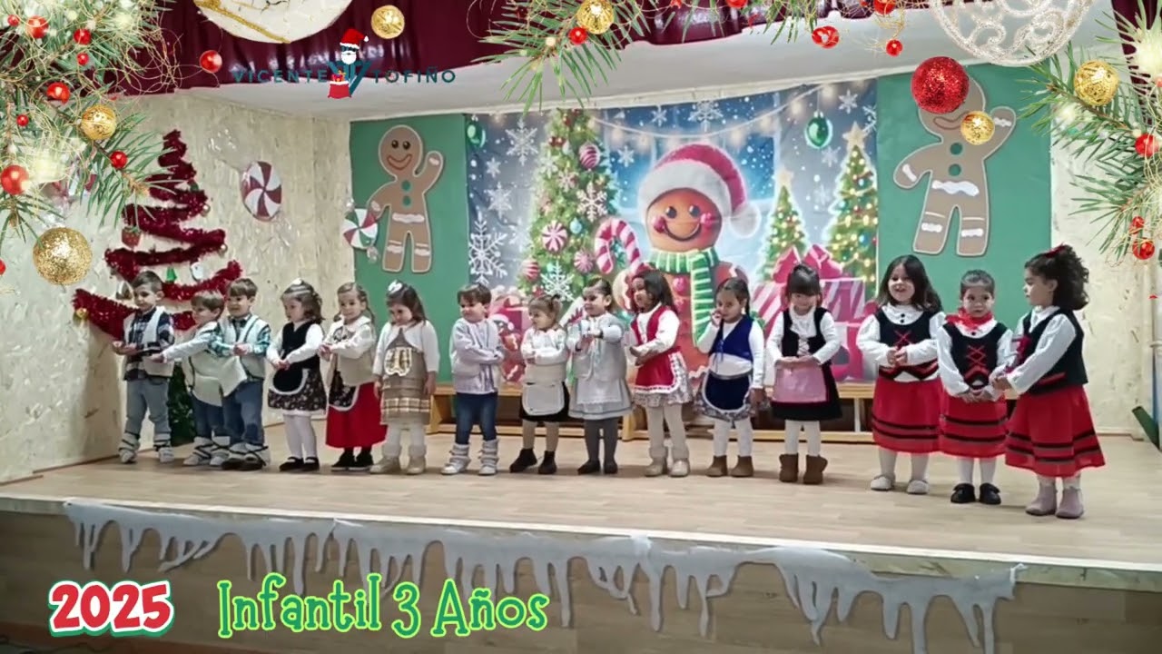 Navidad. Infantil 3 años 2025