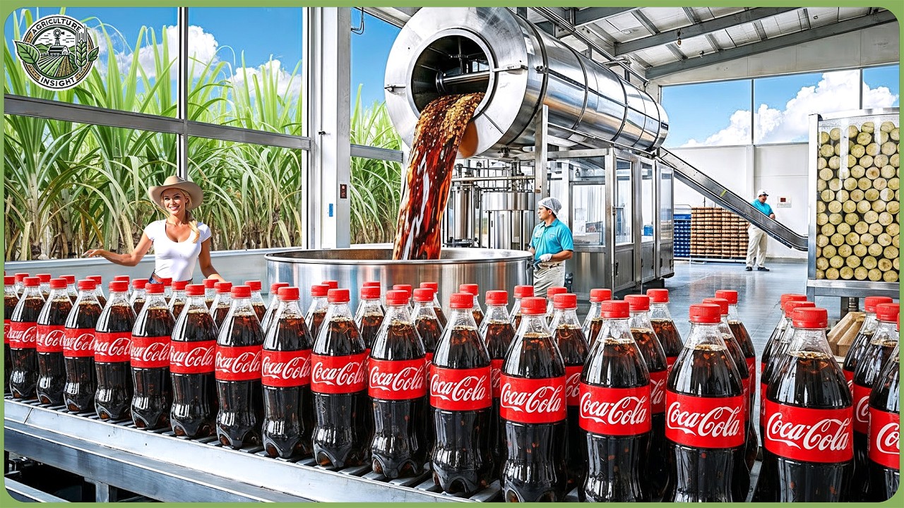 How Billions of Soft Drinks Are Processed – Inside the World’s Largest Soda Factories