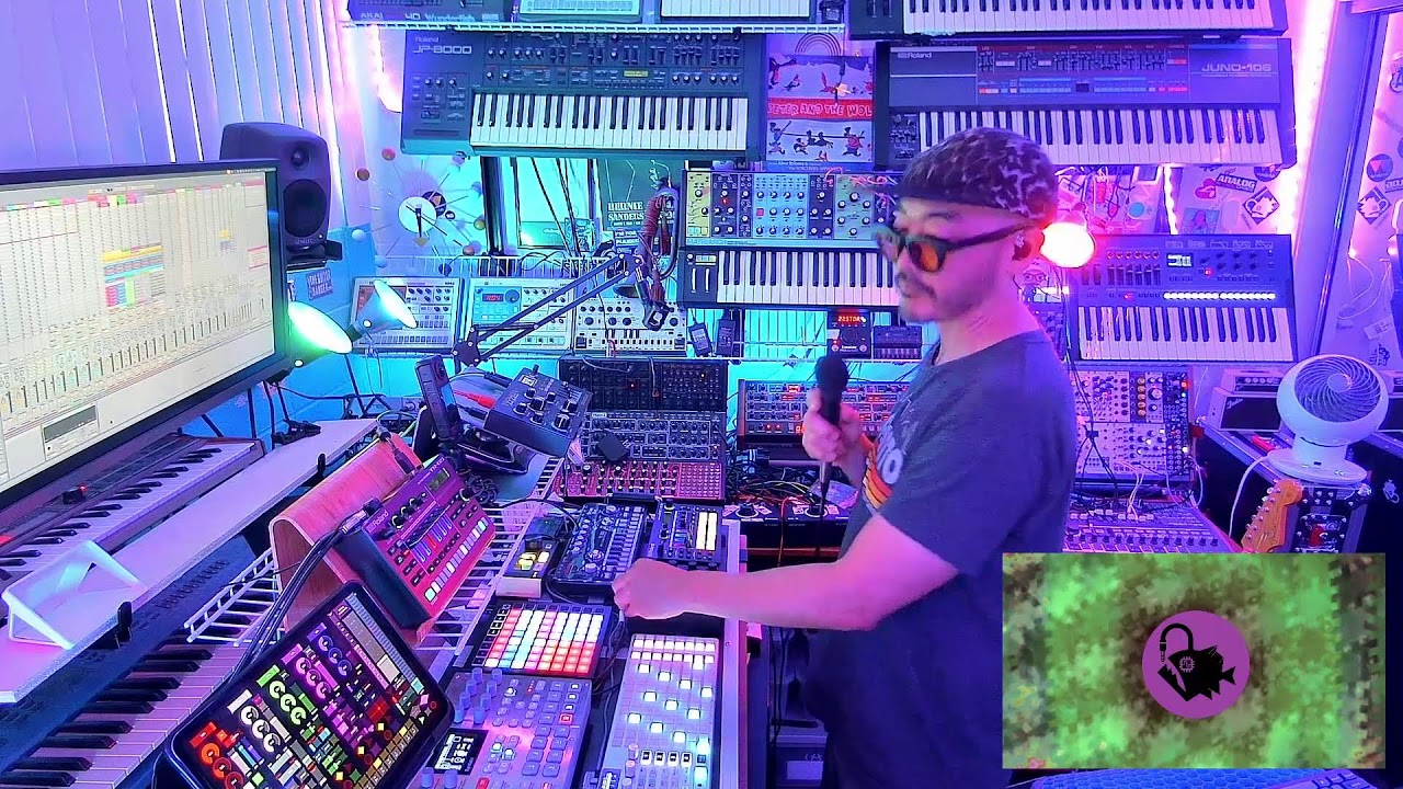 Unscripted Synth Studio Sesh