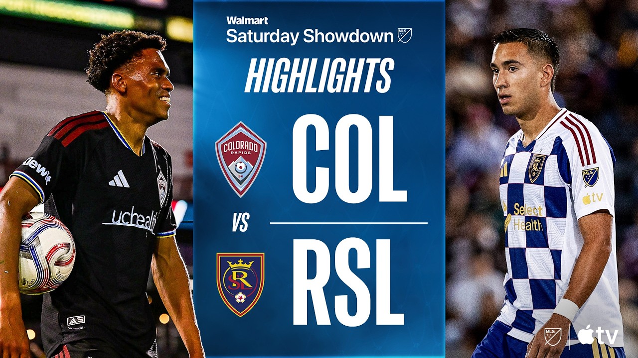 Colorado Rapids vs. Real Salt Lake | Full Match Highlights | ROCKY MOUNTAIN CUP CHAMPIONS!