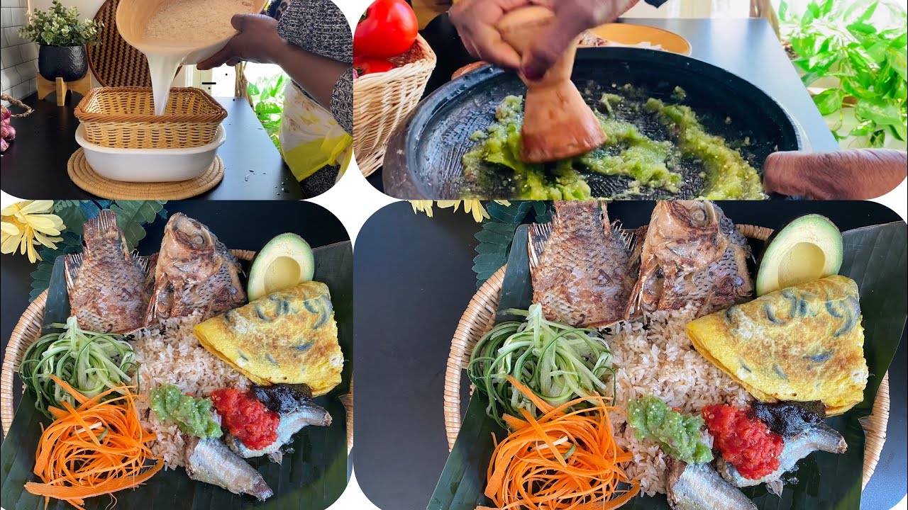 Village style cooking IN ABROAD Ep2/GHANA ANGWAMO RECIPE /RICE RECIPE # village cooking #africafood