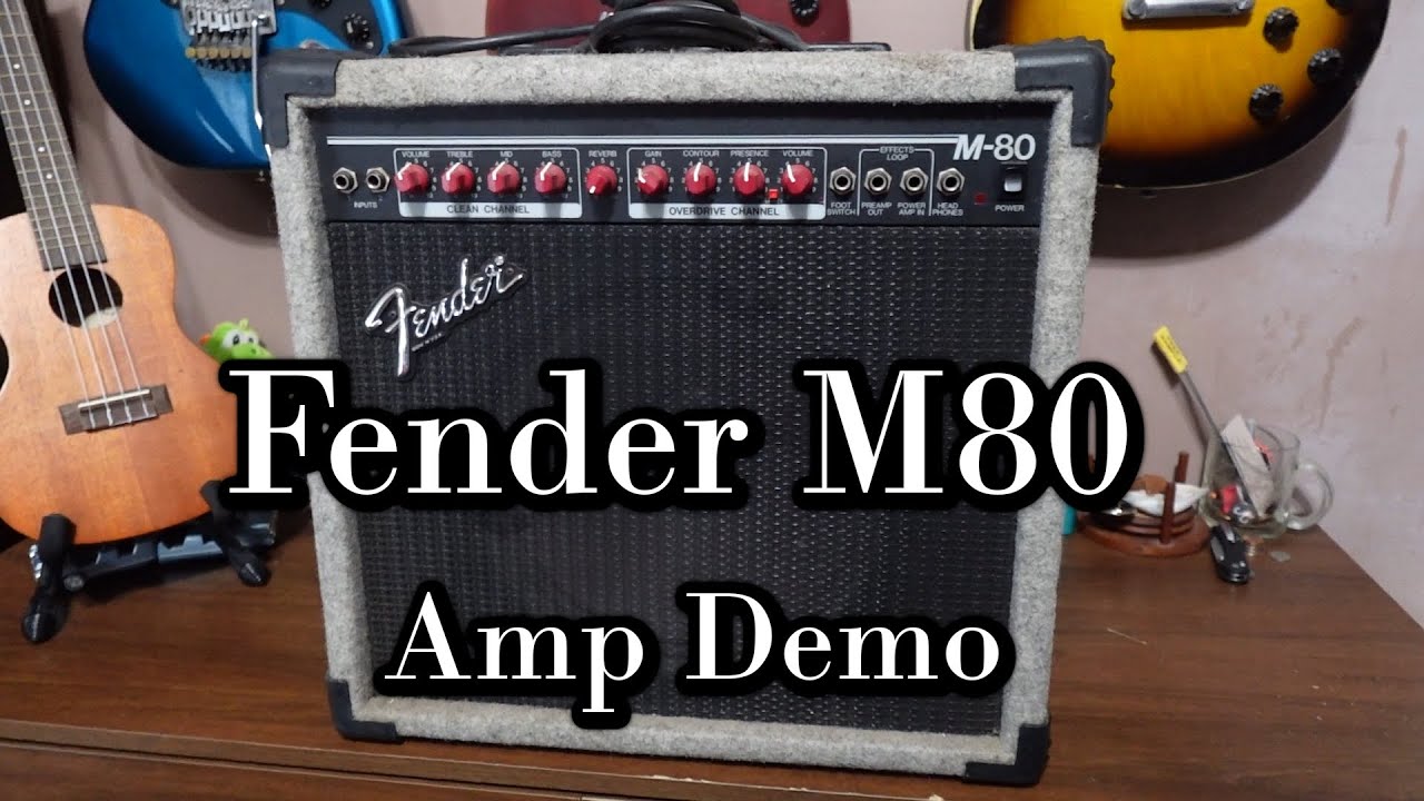 Fender M80 Demo | Gear Demo