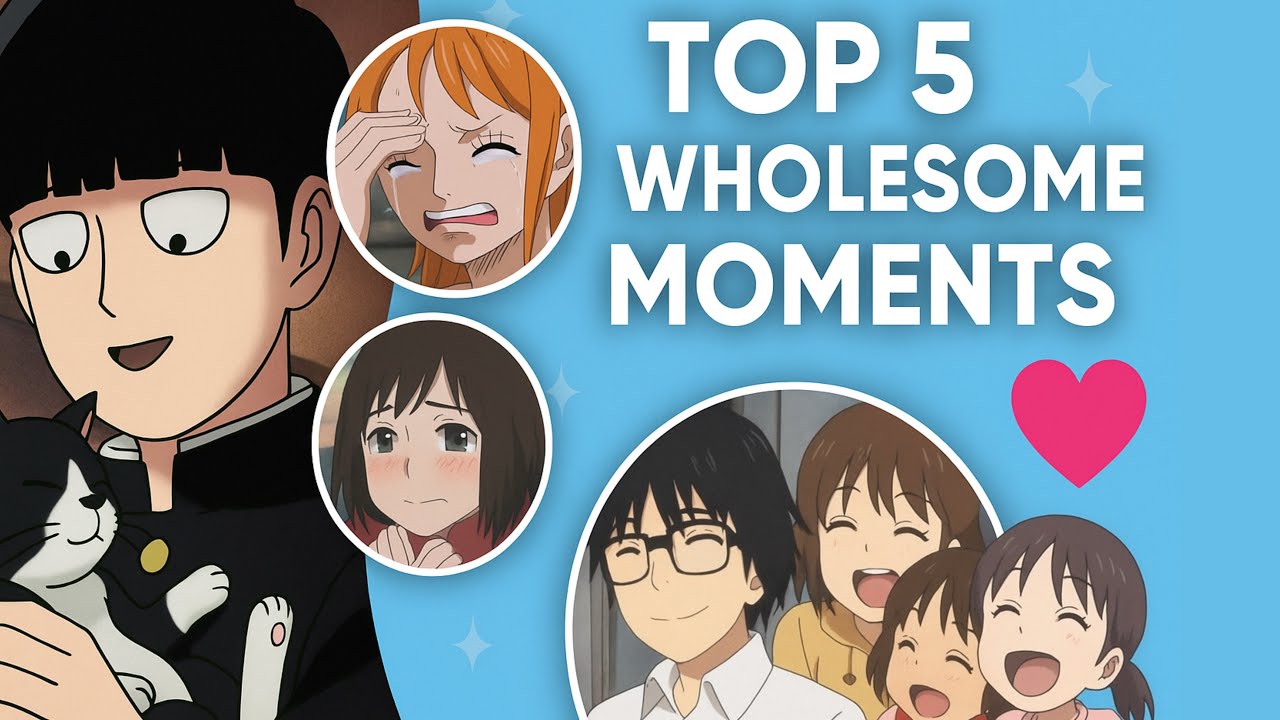 Top 5 Wholesome Moments In Anime