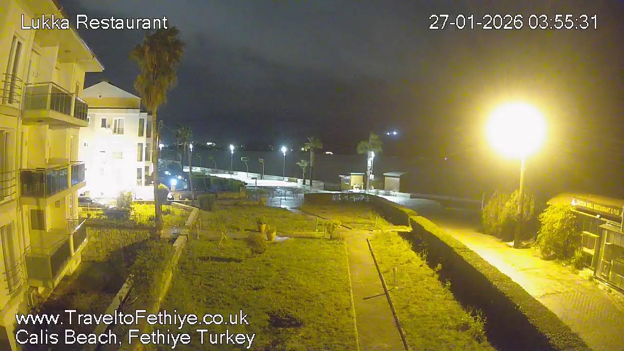 Webcam Live from Calis Beach, Fethiye Turkey | Fethiye webcam