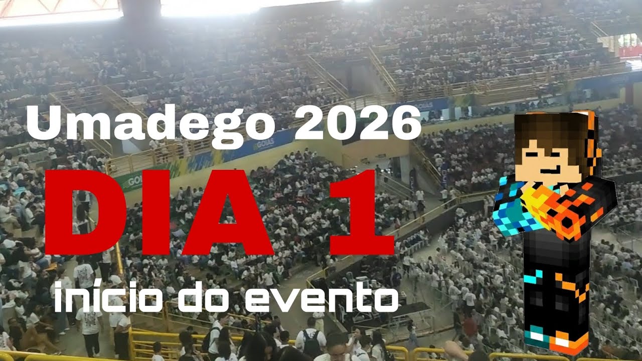 Susincrivel na Umadego 2026!!! DIA 1