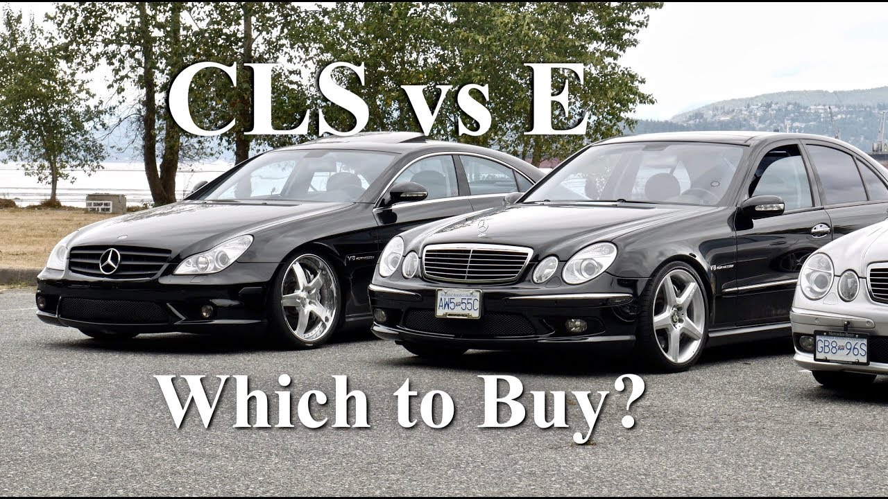 CLS55 против E55 AMG | Что купить? w219 против w211 (4K)