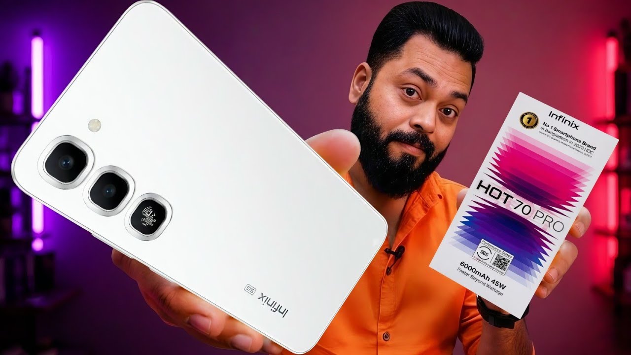 Infinix Hot 70 Pro Unboxing, Price & First Look