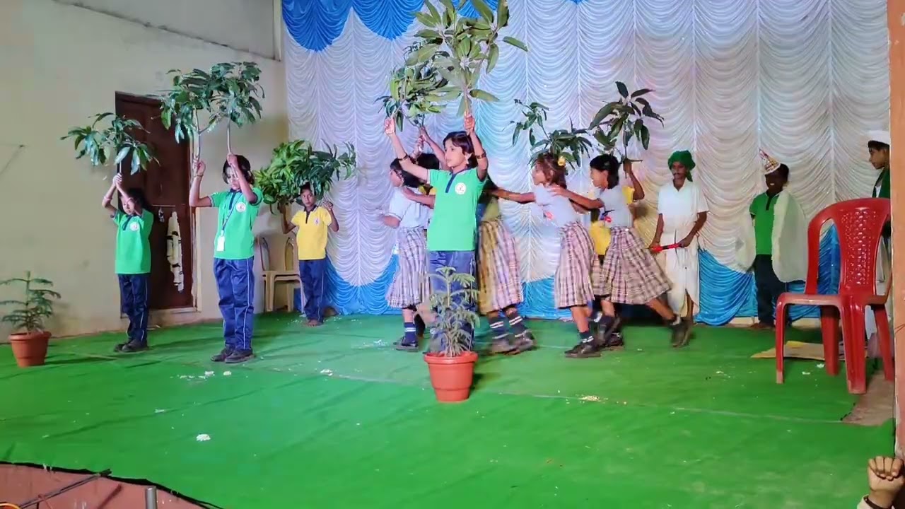 Save Green Save Earth dance performance by school students