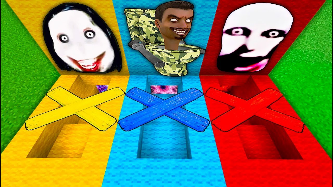ВЫЖИВАНИЕ В ПОДВАЛЕ ДЖЕФФ-УБИЙЦА NEXTBOT SKIBIDI TOILET в Minecraft - Геймплей - Анимация