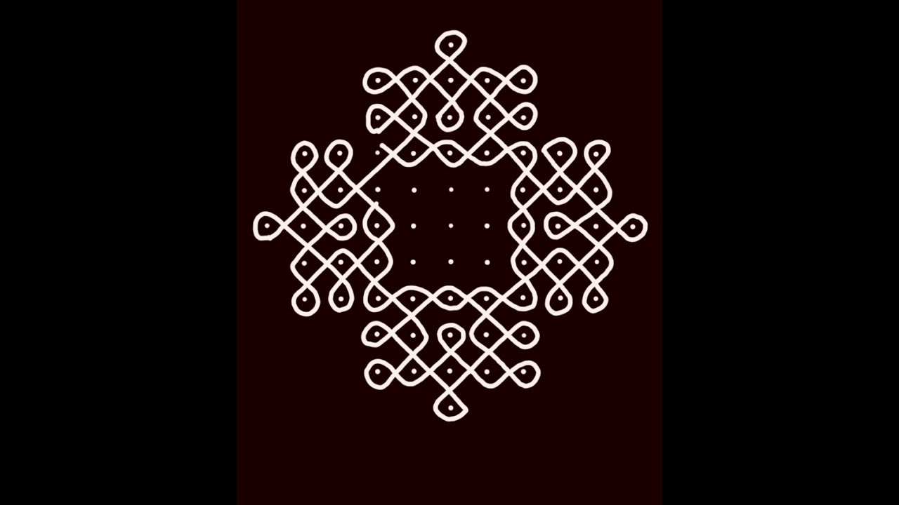 Latest simple muggulu designs 