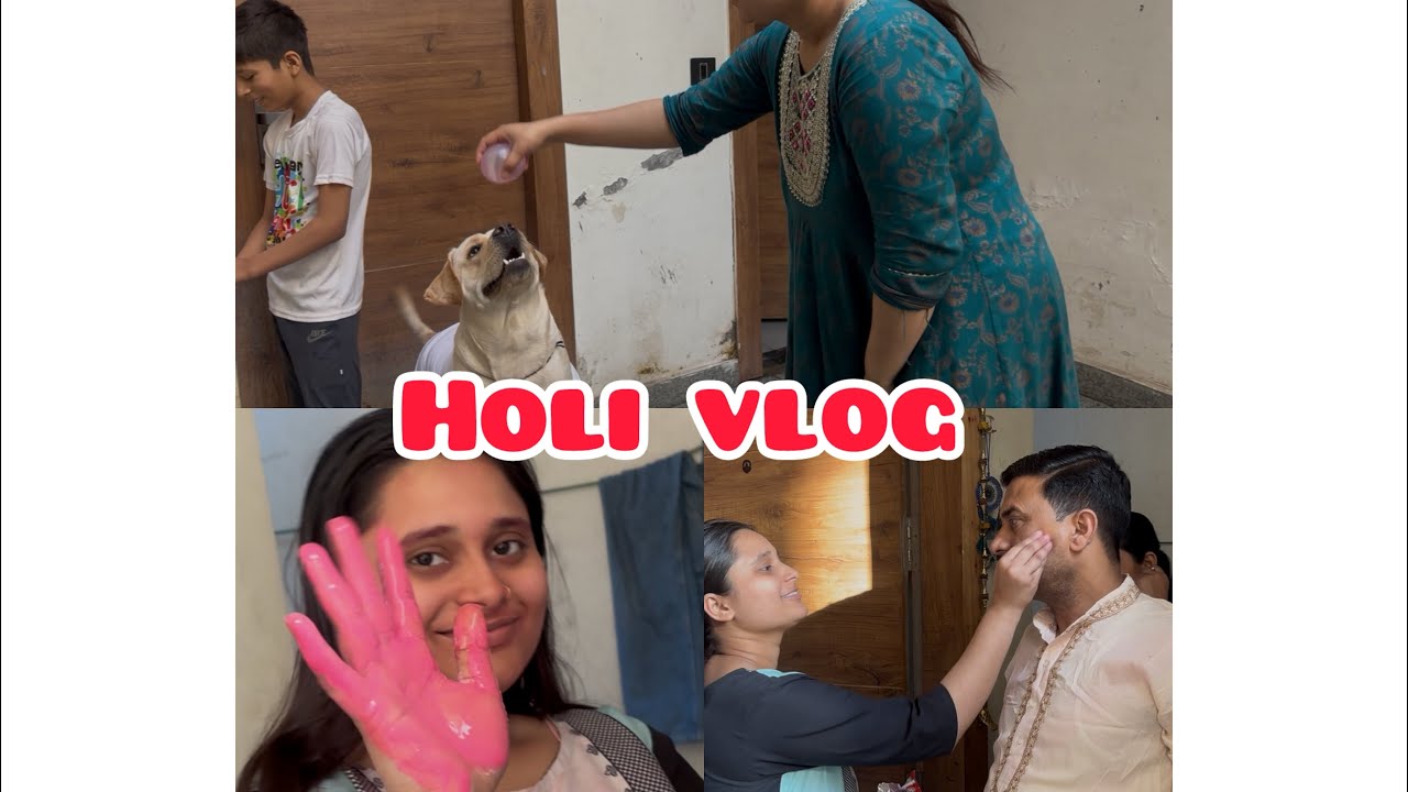 Last holi parents house ❤️🥹✨#holispecial #holi 