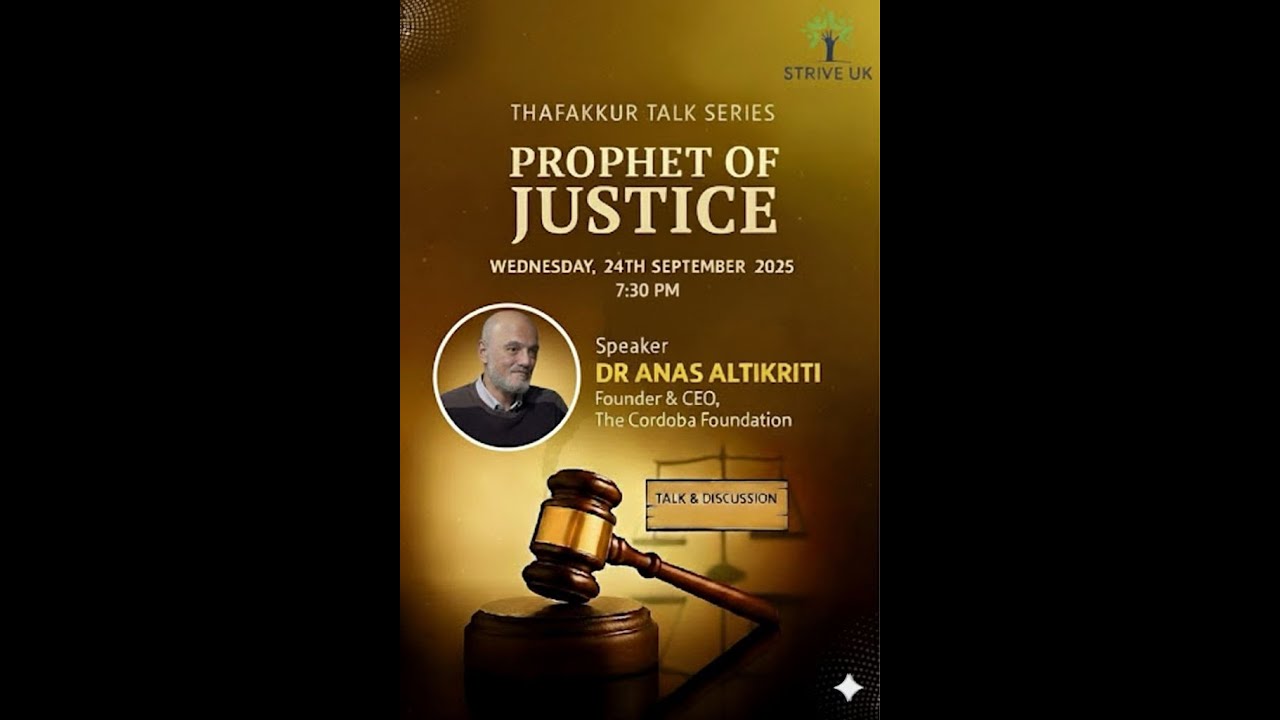 Prophet of Justice | Dr. Anas Altikriti